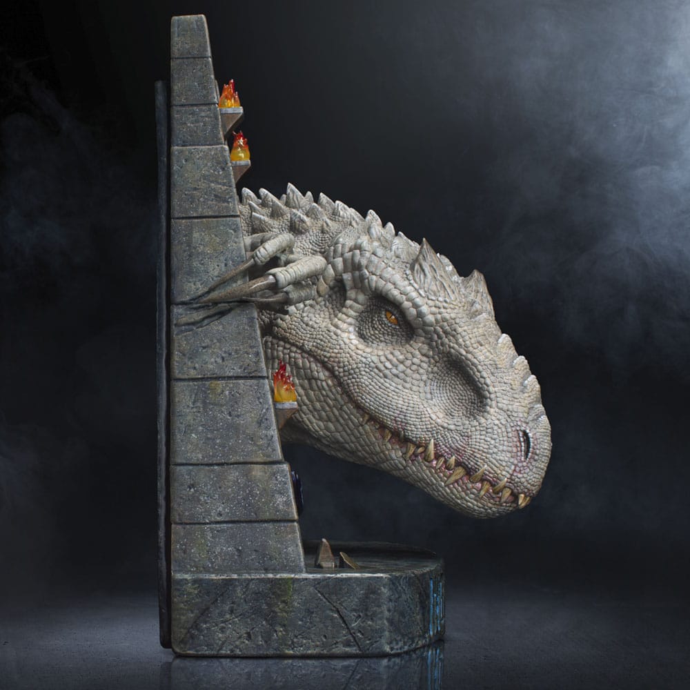 Jurassic World Estatua Busto Indominus Rex 27 cm Doctor Collector 6