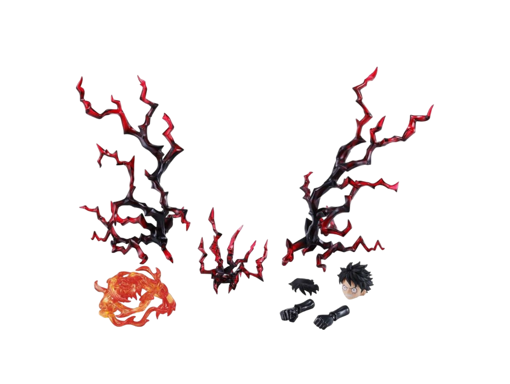 One Piece Accesorios S.H.Figuarts Monkey D. Luffy -Two Years Later- Option Parts Set